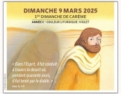 GENECH à 18h00 samedi 08 mars 2025 ---- AVELIN  à 10h30  dimanche 09 mars 2025 et MERIGNIES à 18h30 messe des jeunes